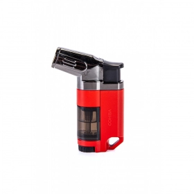 Cohiba Puro Çakmağı 3 Pürmüz Kırmızı Siyah