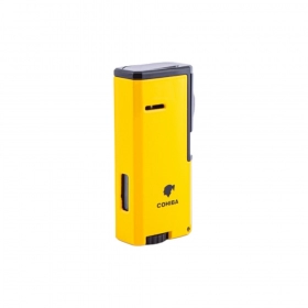 Cohiba Puro Çakmağı 3 Pürmüzlü Sarı Siyah