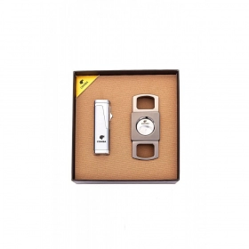 Cohiba Puro Çakmağı Ve Kesici Hediye Seti 