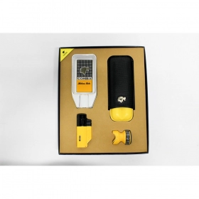Cohiba Puro Çakmak Kılıf Ve Küllük Hediye Seti Sarı