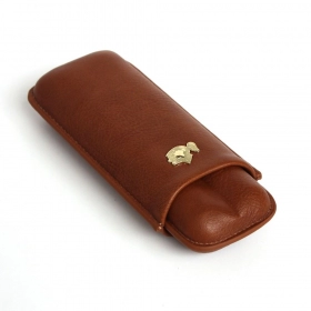 Cohiba Puro Kılıfı 2'li  Kahverengi