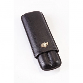 Cohiba Puro Kılıfı 2'li Siyah Deri