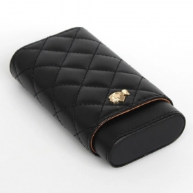 Cohiba Puro Kılıfı 3'lü İspanyol Sediri Siyah