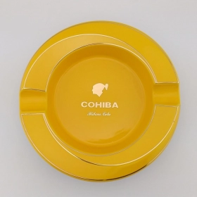 Cohiba Puro Küllük 2'li Sarı Yuvarlak