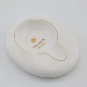 Cohiba Puro Küllük Tekli Beyaz Yuvarlak