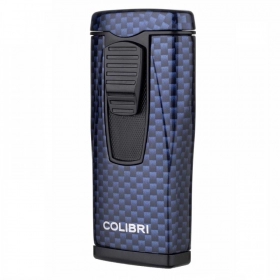 Colibri Puro Çakmağı 3 Pürmüzlü Mavi Desenli